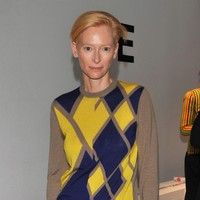 Tilda Swinton - London Fashion Week Spring Summer 2012 - Pringle of Scotland - Front Row